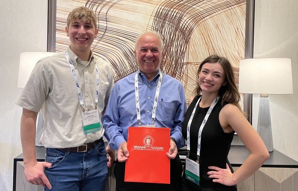 Andrew Lee, Muhsin Celik, Katie Ziegler at TechConnect Conference