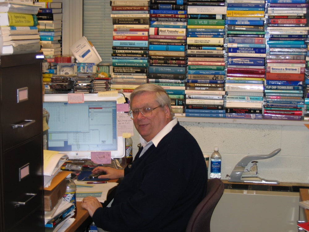 Jack McDonald in his office.